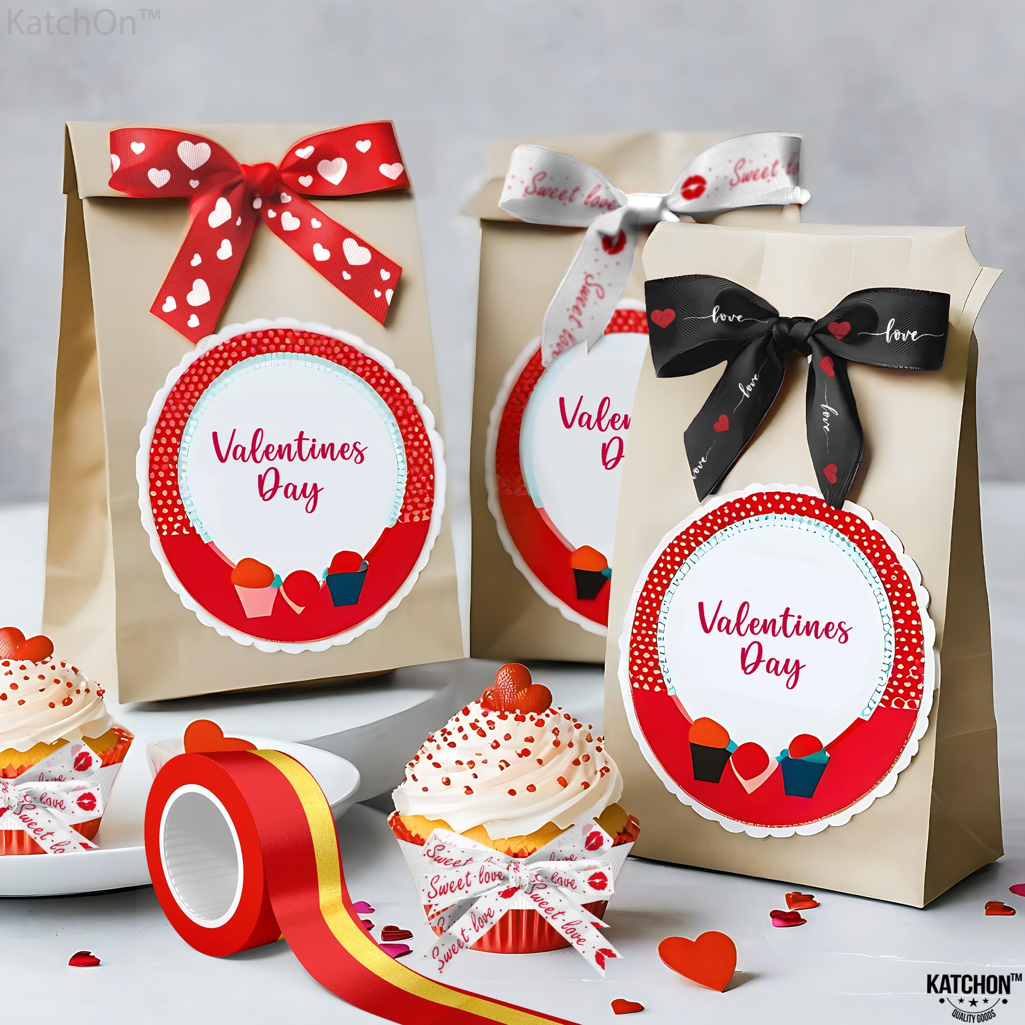 Amazon.com: KatchOn, Grosgrain Love Wired Ribbon - 30 Yards, Pack