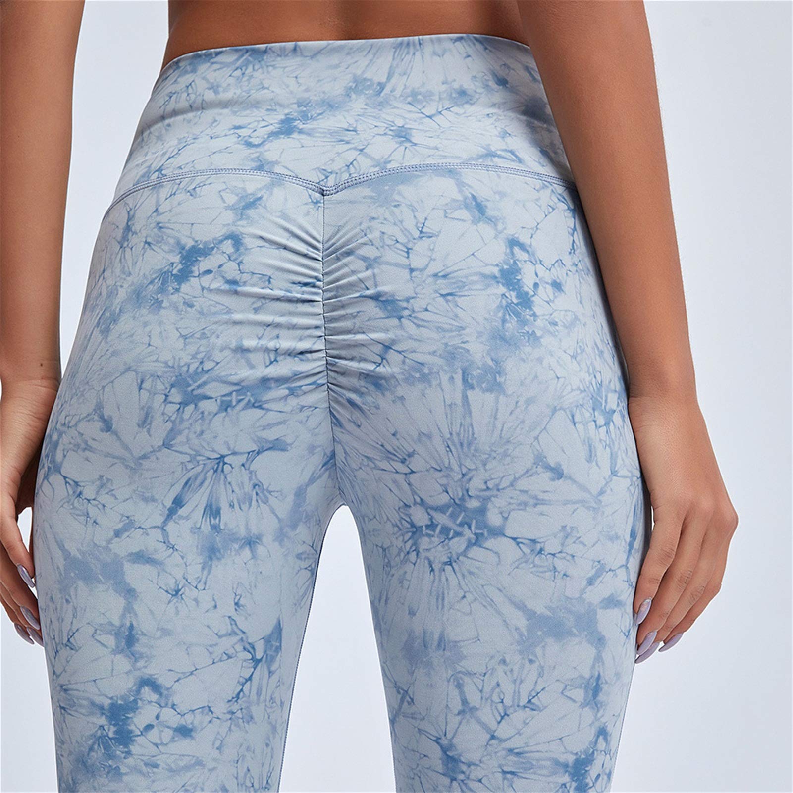 Damski strój sportowy do jogi, dres treningowy, damski do jogi, zestaw treningowy, 2 sztuki, krawat, materiał barwiący, wycięcie z przodu, sportowy biustonosz Crop Top, legginsy fitness, długie spodnie do studia fitness, odzież do joggingu Fit
