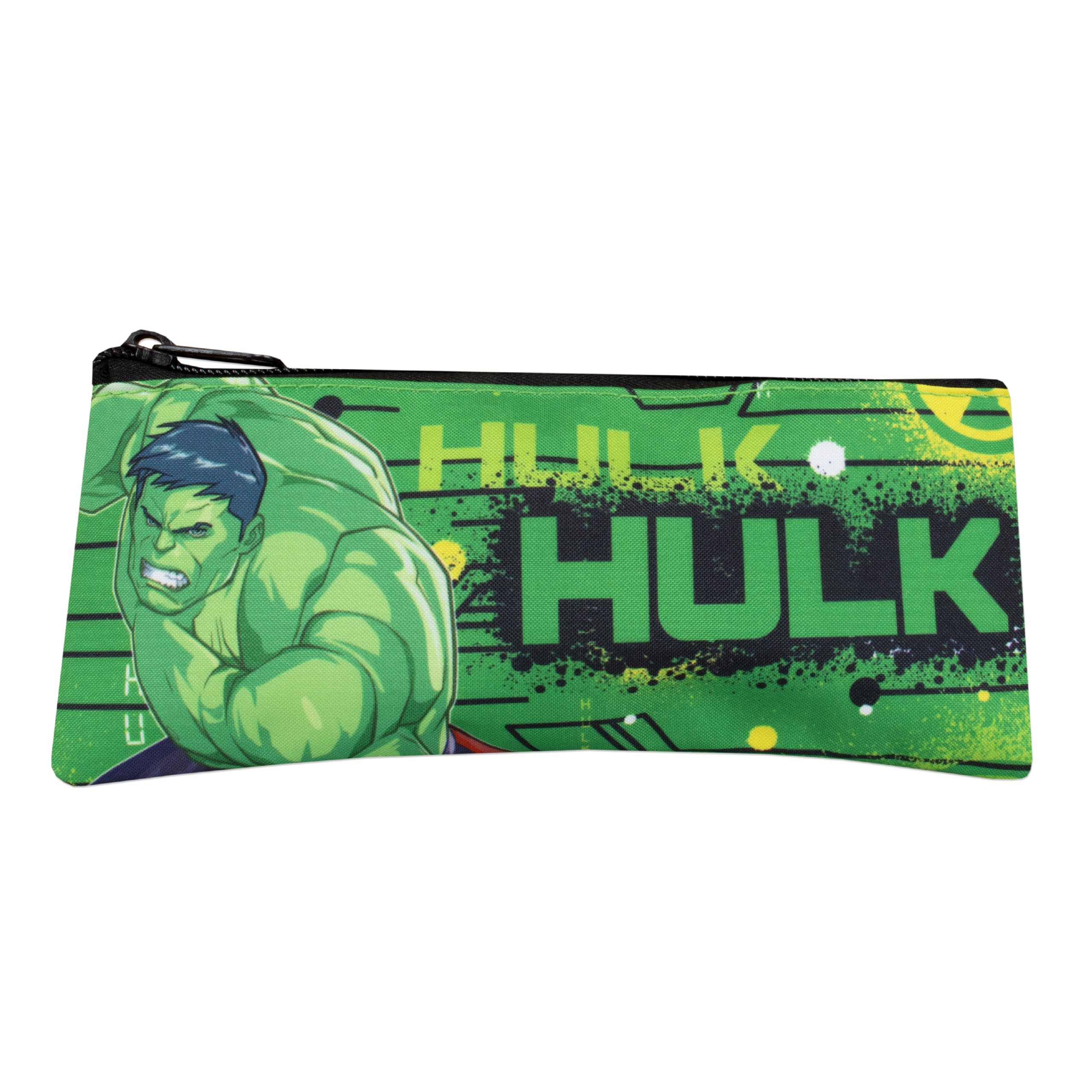 Marvel Supereroi Personaggi | Zaino Hulk | Zainetto Hulk | Borsa Bambino | Zaino Con Astuccio | Set Asilo | One Size Verde