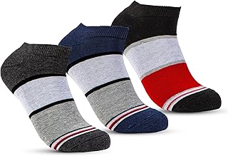 Men's Pack of 3 Half Terry Ankle Socks