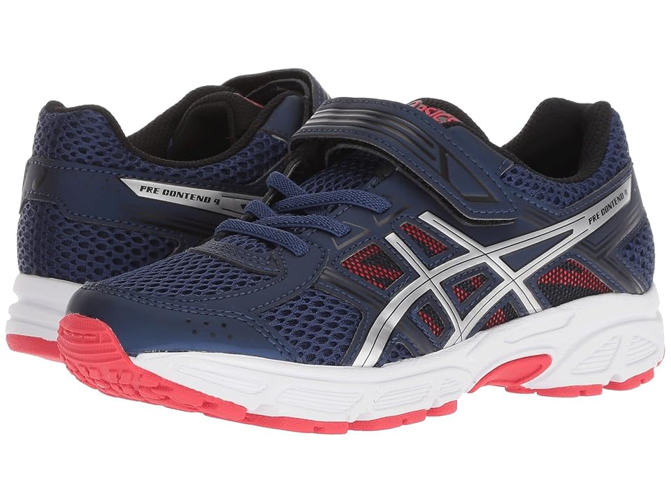 

ASICS Kids GEL-Contend 4 PS (Toddler/Little Kid) (Deep Ocean/Silver) Boys Shoes