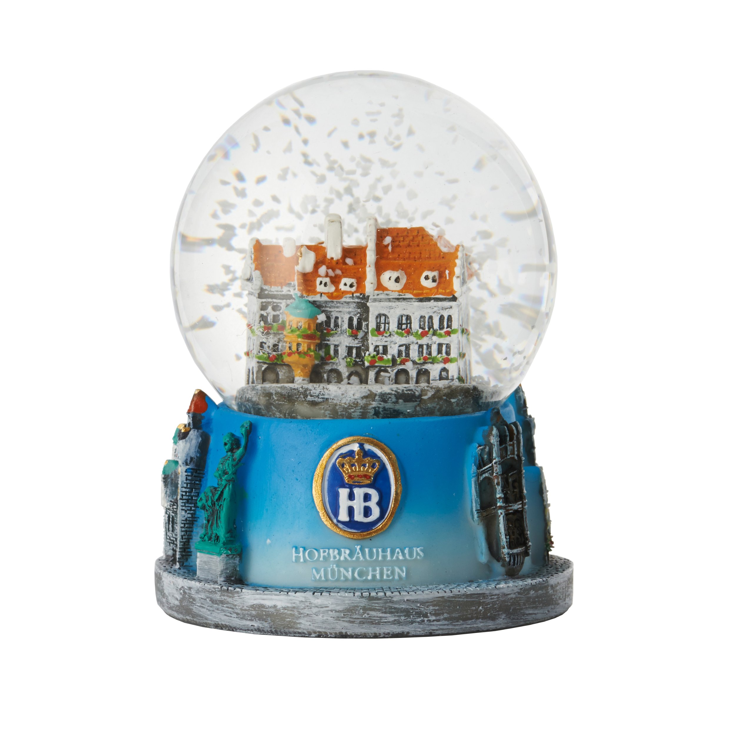 Hofbräuhaus München Clear 'Snow Globe’ Magnet