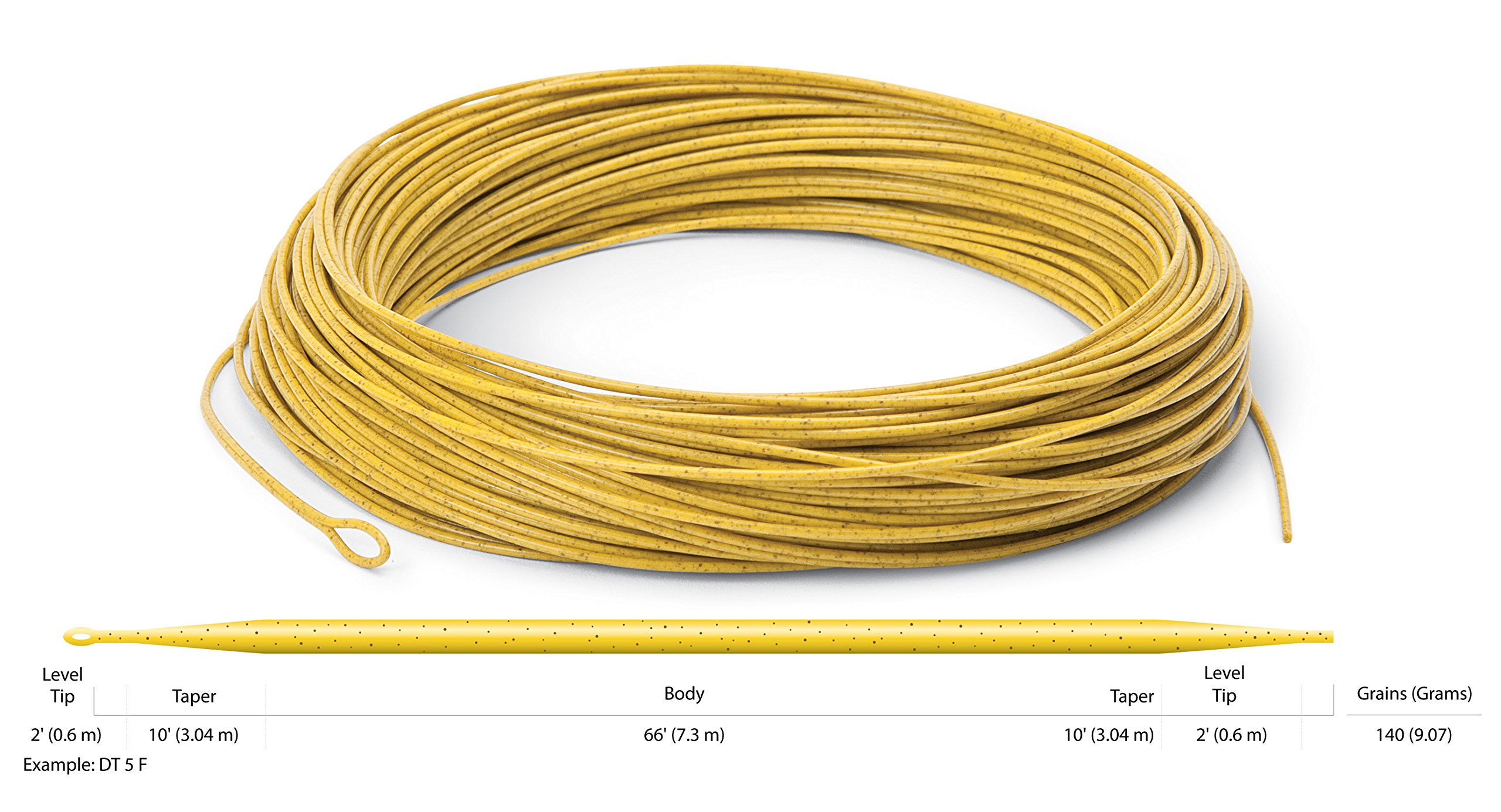Amazon.com: Cortland 444 Sylk Fly Line (DT2F) : Sports & Outdoors