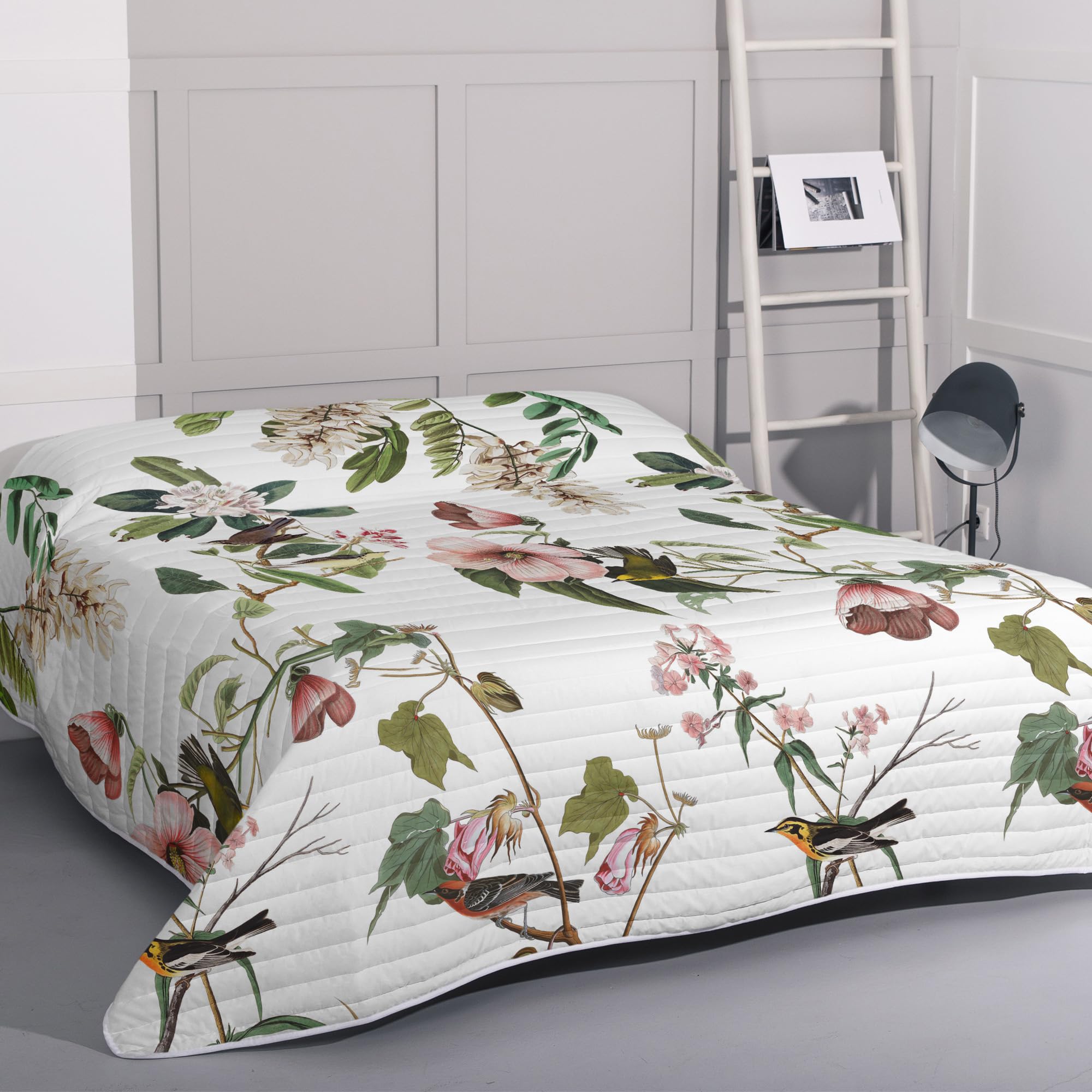 Blooming Colcha couvre-lit 270x260 pour sublimer votre chambre parentale