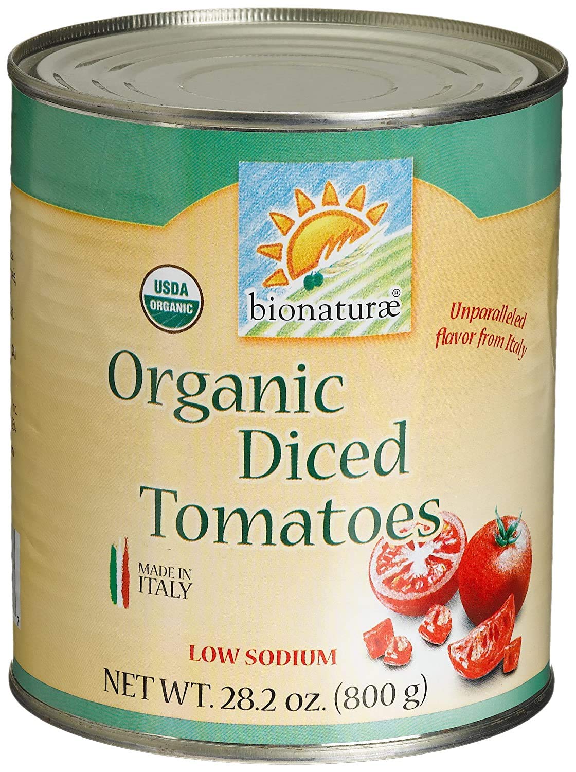 Bionaturae Tomatoes - Organic - Diced - 28.2 Oz - Case Of 12