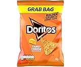 Doritos Tangy Cheese Tortilla Chips Grab Bag Crisps 48g (Case of 24)