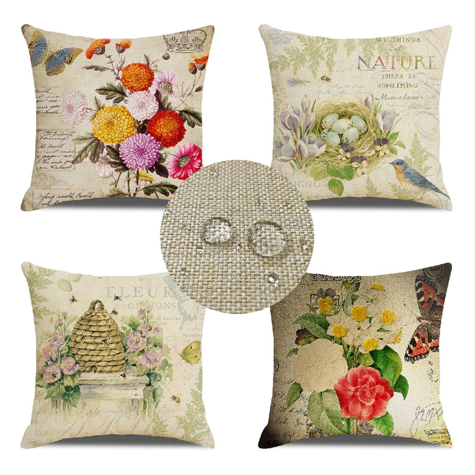 Amazon.co.jp: クッションカバー 75x75cm 北欧 4枚 クッション