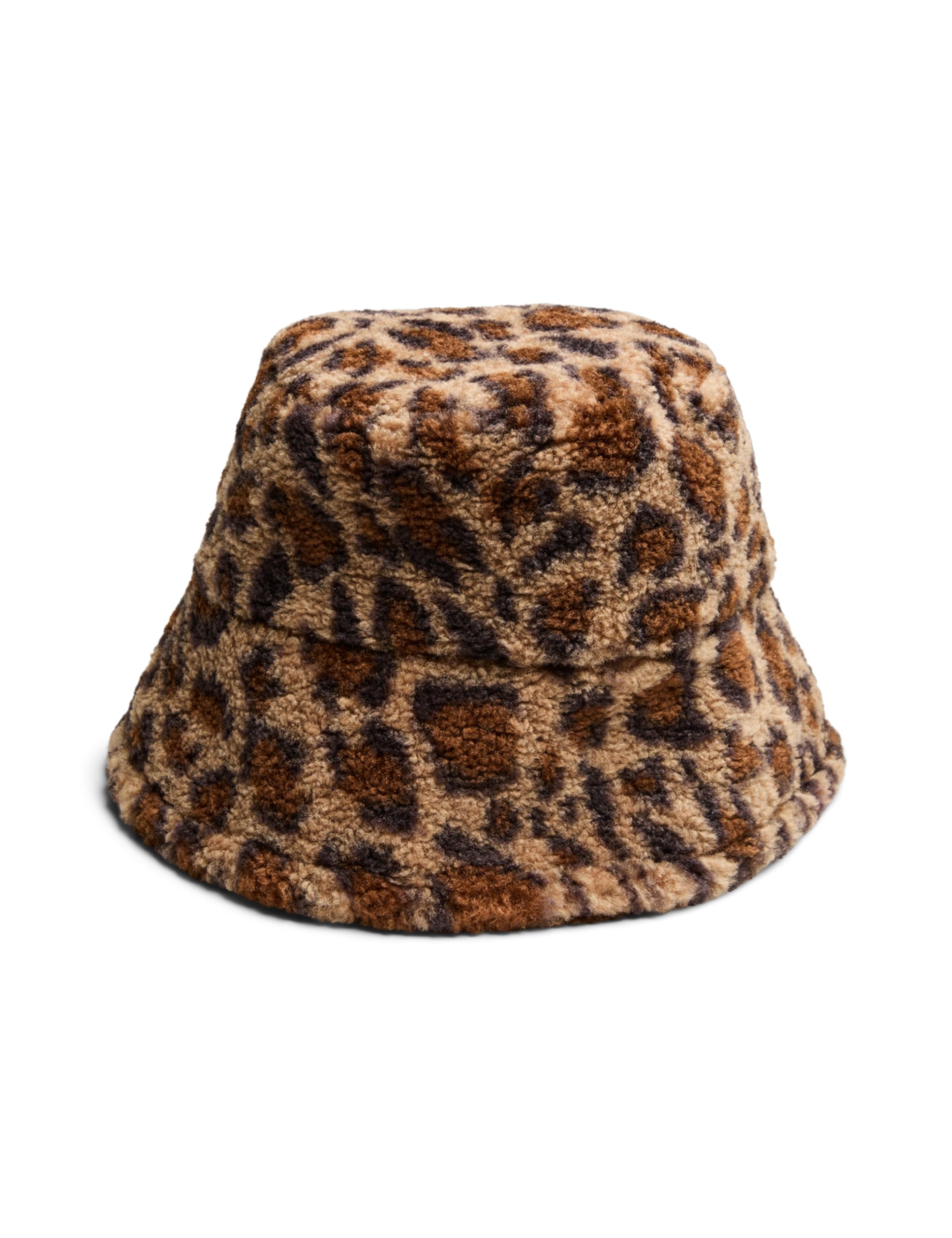 PIECES Pcnetty Teddy Bucket Hat BC, Toasted Coconut, One Size