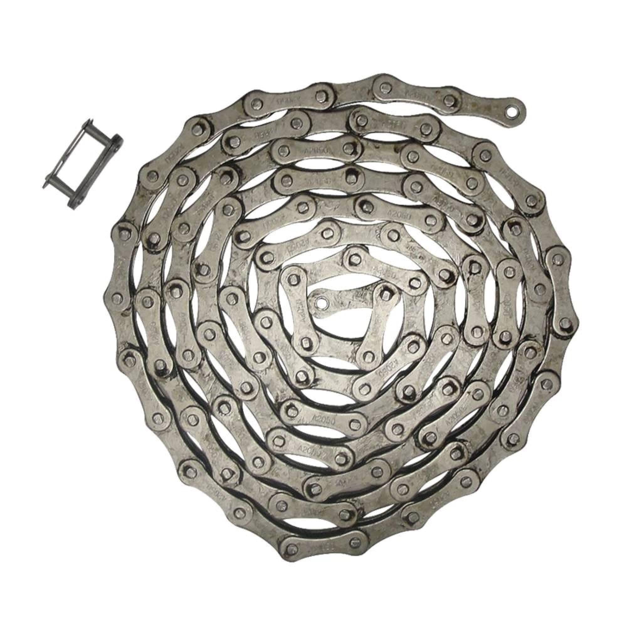 Total Power Parts Roller Chain Double Pitch (10Ft) 3016-2050 Compatible with/Replacement for 10 Foot, A2050 Size Chain, Pitch 1.250