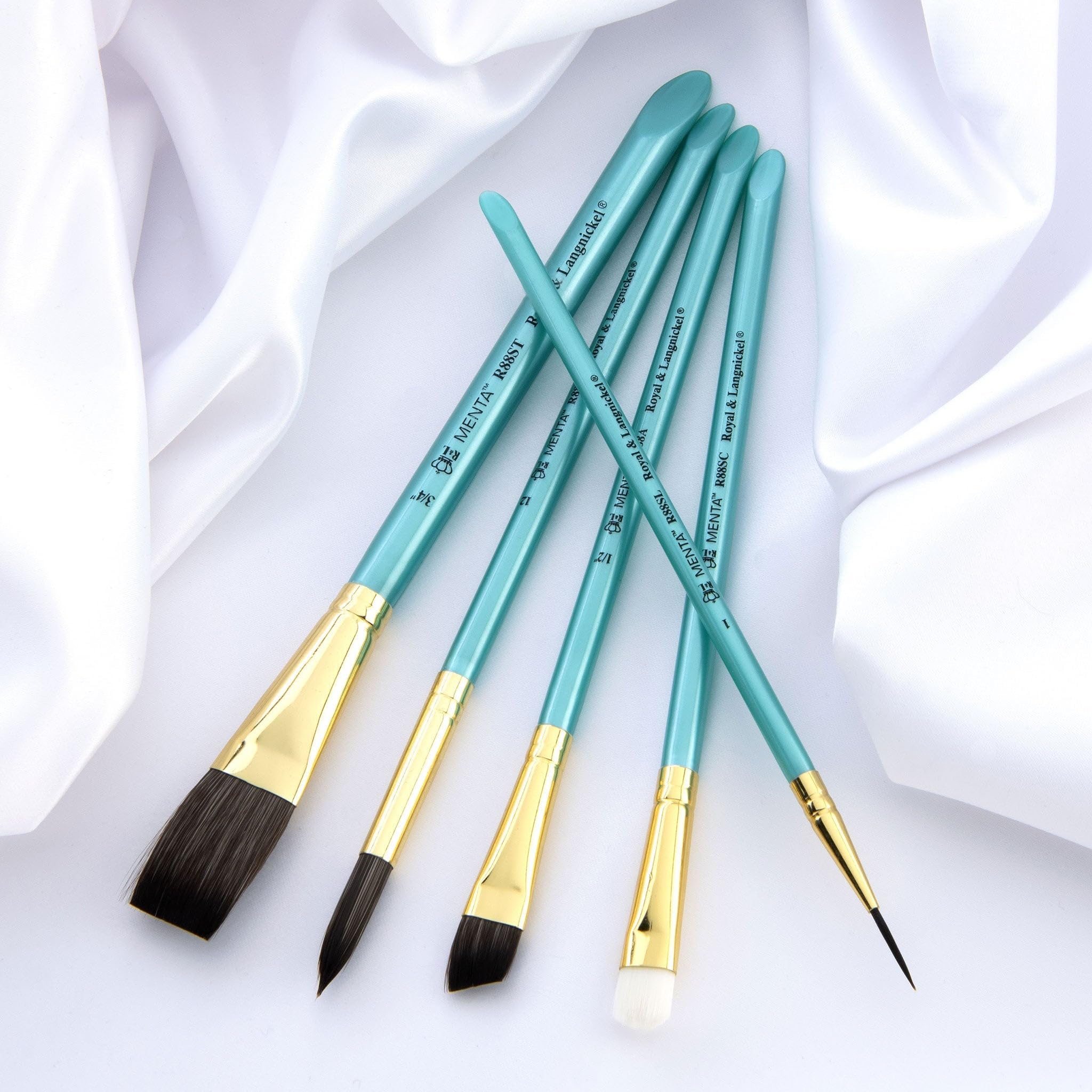 Royal Brush Menta Syn Squirrel WC Set 5pc Stroke