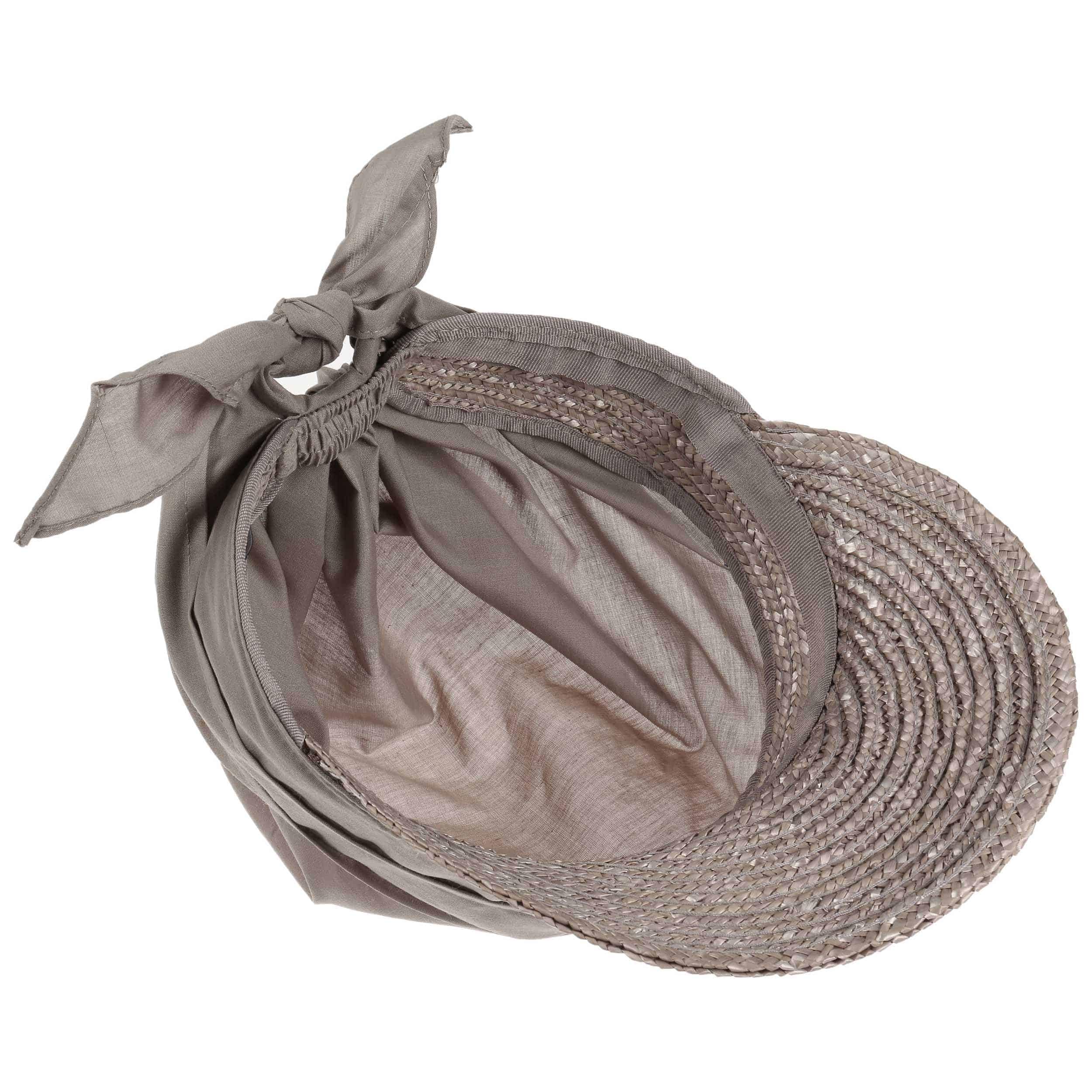 Seeberger Damen Sonnenhut Stroh-/Stoffcap Einfarbig