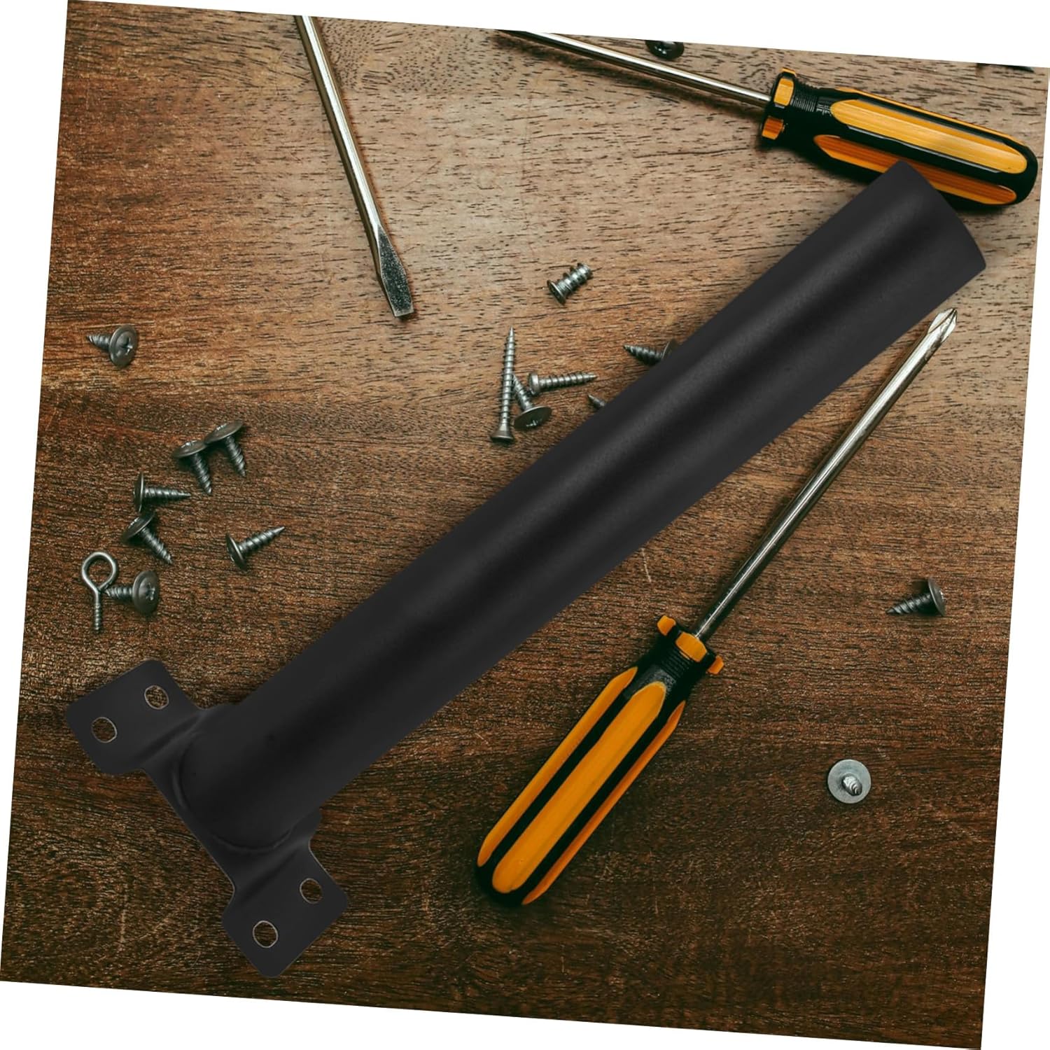 1Set Solar Light Pole Arm Bracket Durable Street Light Fixture Versatile Mounting for Solar Growth Lights Parking Lot Floodlights DIY Flagpoles Outdoor Use