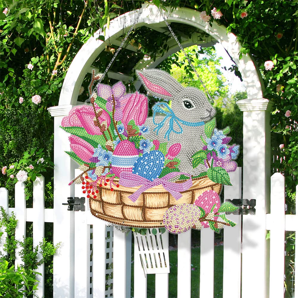 NEWENMO 5D Mooie huis diamond painting hanger