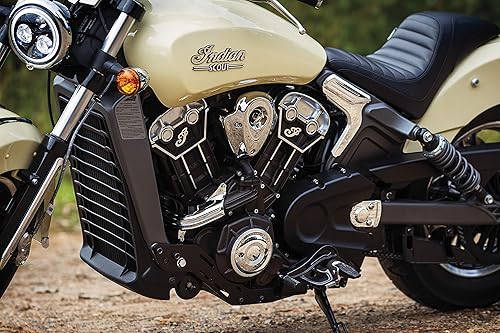 Miniatura 5 de Kuryakyn Control de pie de motocicleta 8965: controles medios para motocicletas Indian Scout 2015-19, negro