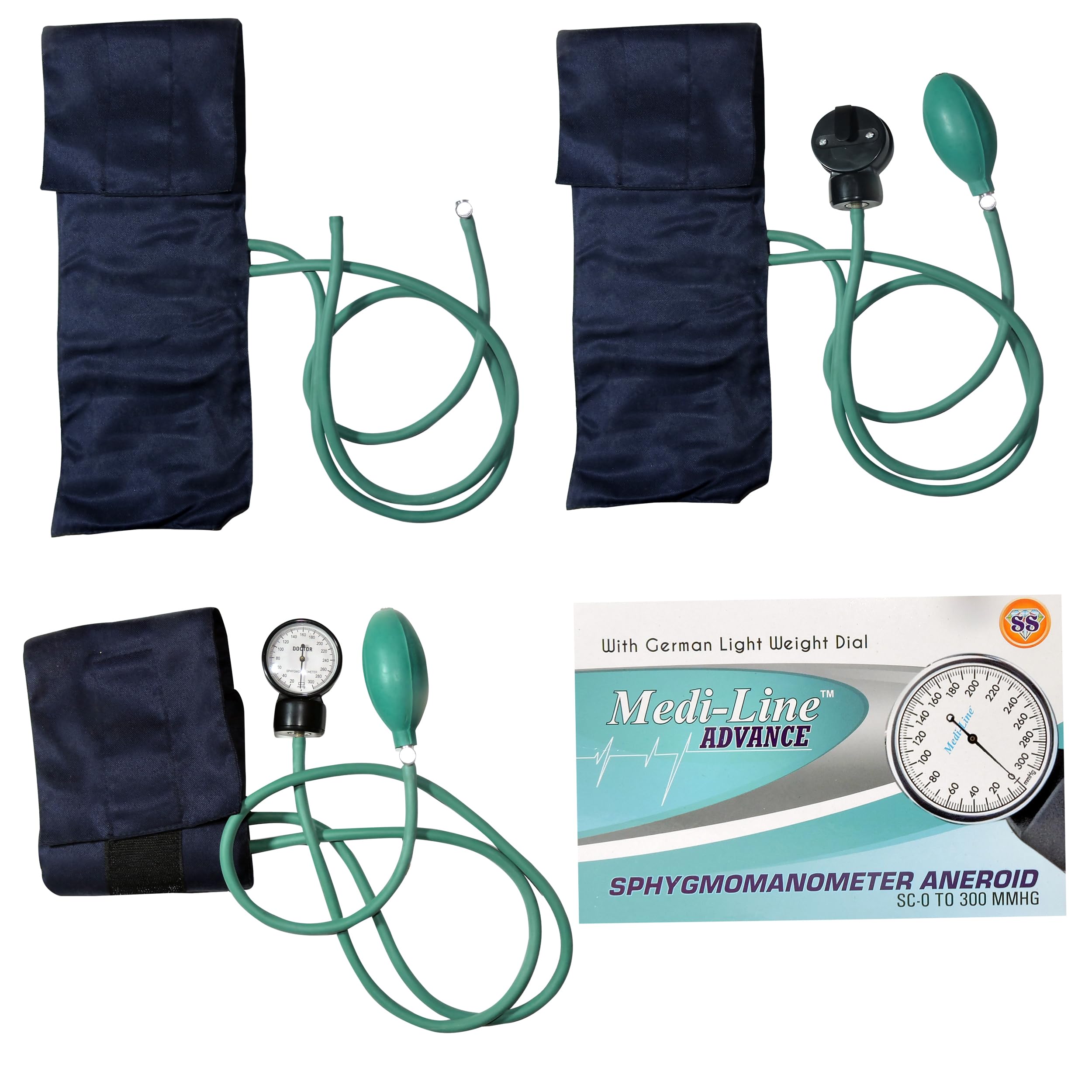 Ethigen Mediline Sphygmomanometer Aneroid Dial Type Manual Blood Pressure Monitor BP Machine With 1 Year Warranty