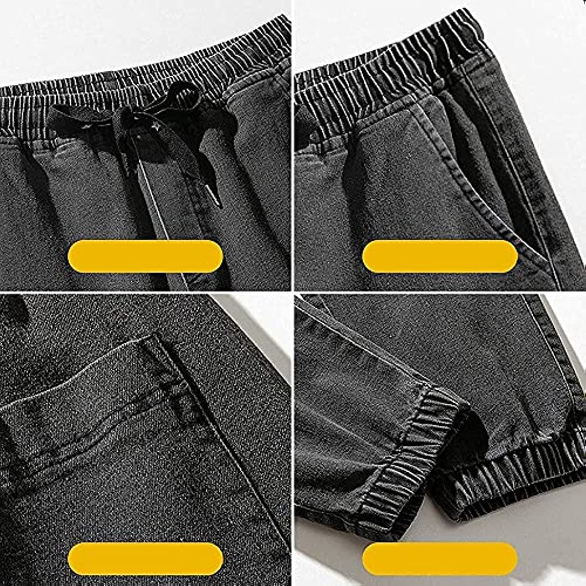 XYXIONGMAO Streetwear - Pantalones deportivos estilo hip hop, estilo cargo, para hombre, overoles deportivos, arnés para pies, Harlan