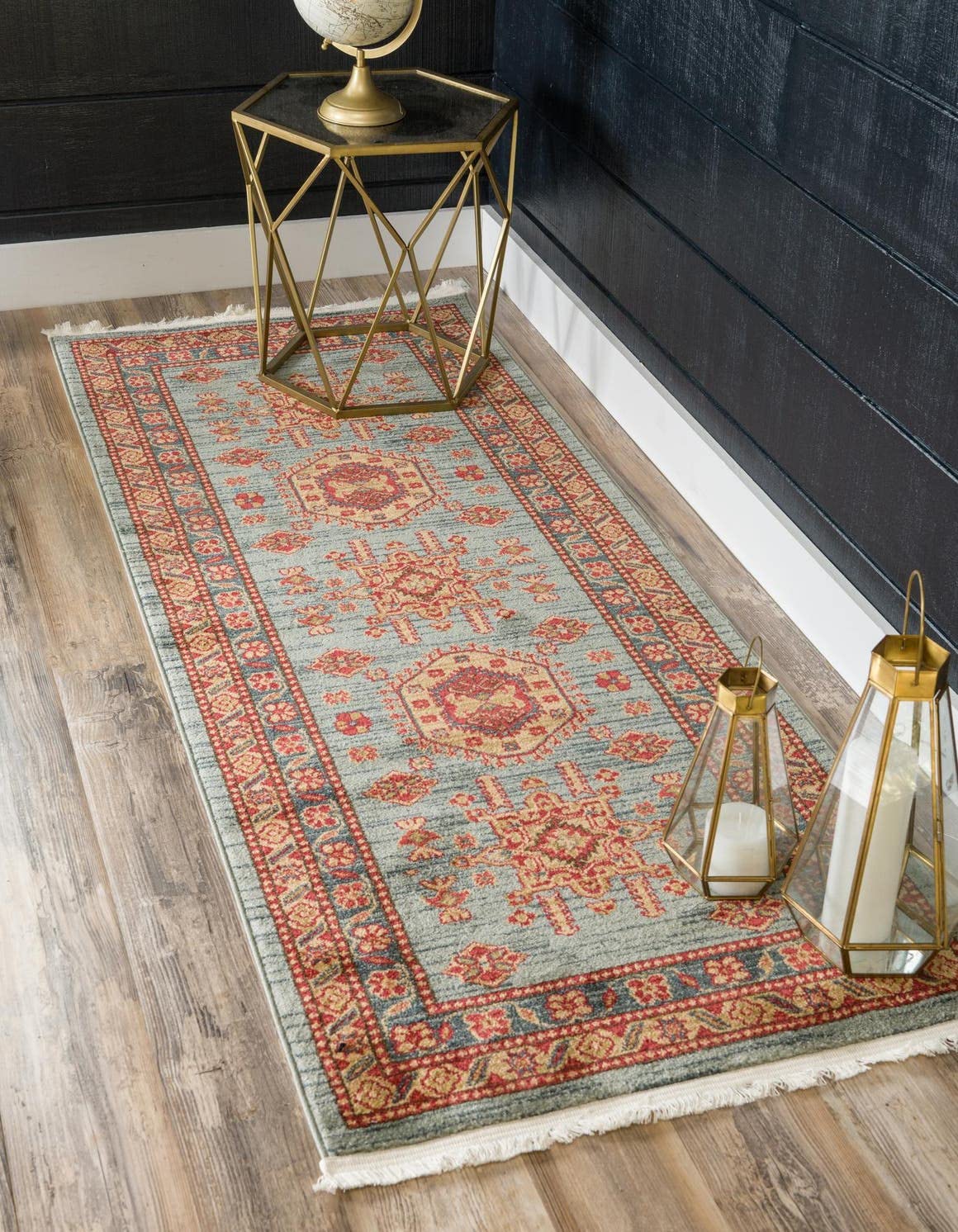 Unique Loom Sahand Collection Area Rug - Shapur (2' 7