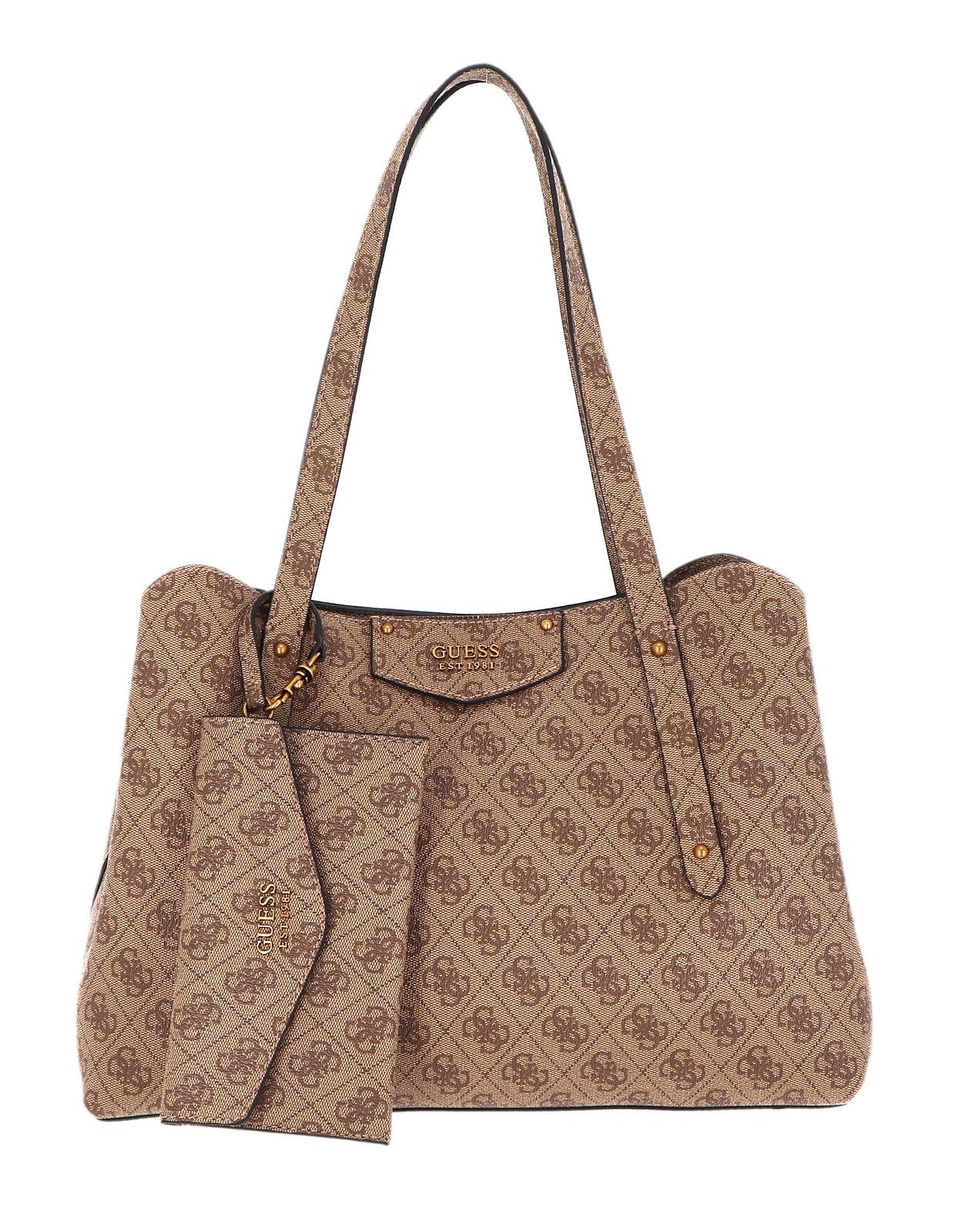 GUESS womens Eco Brenton Girlfriend Satchel