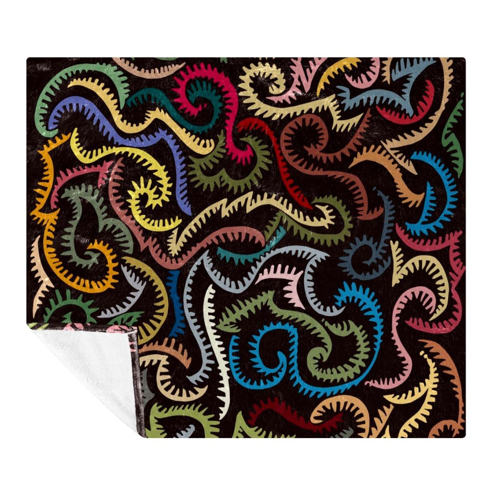Couverture microfibre douce et thermorégulatrice pour toute la famille