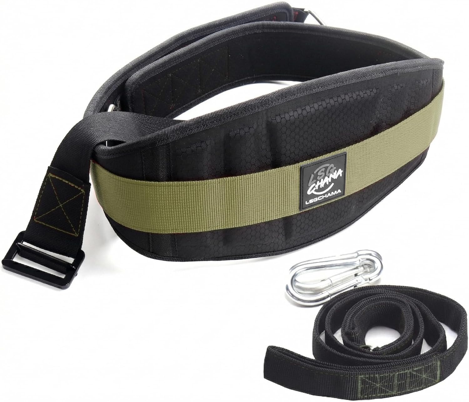Heavy-Duty Belt for Belt Squats, Weight Training Rack Attachment, Squat Machine Accessory, Strength Training Equipment