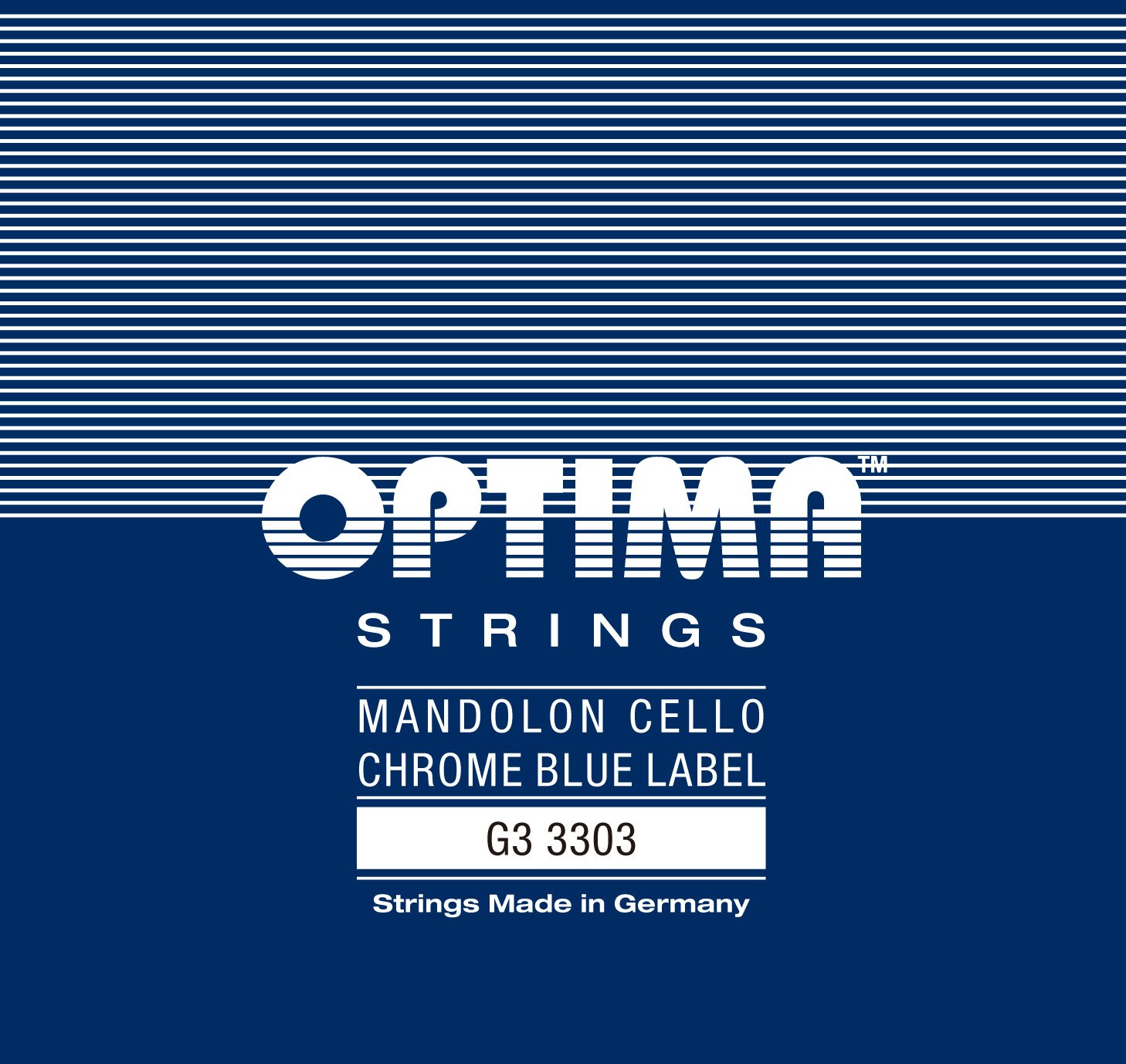 Optima No. 3303 Mandocello Strings Blue 3G (Pack of 2)