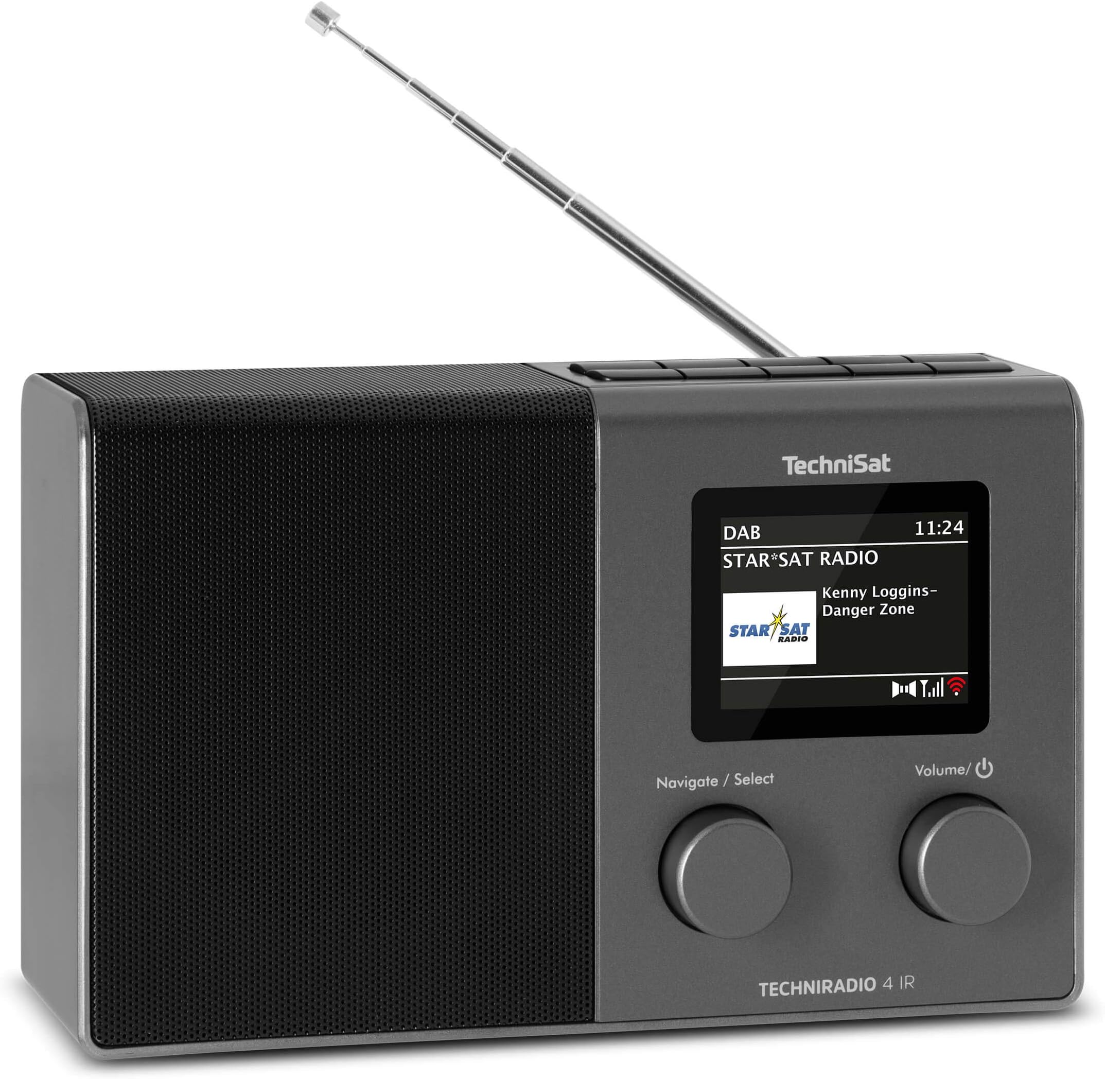 TechniSat TECHNIRADIO 4 IR Compact Radio Design Radio (DAB+