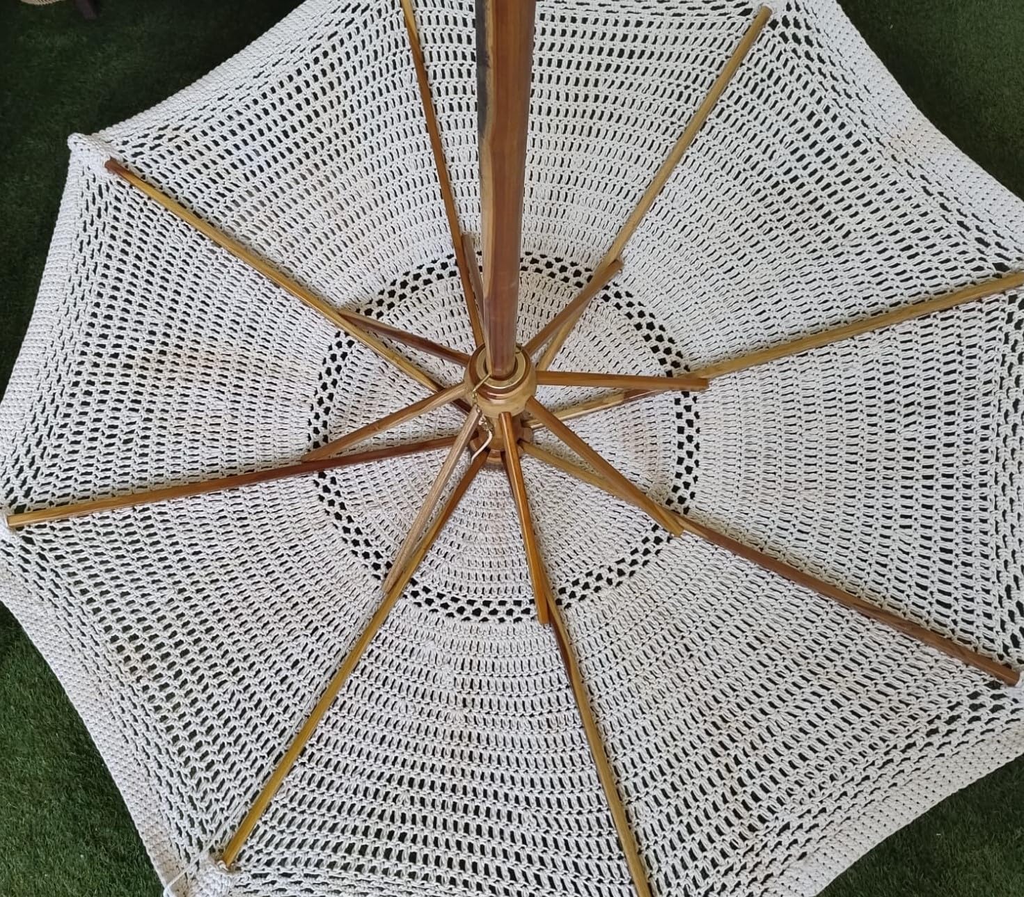 Ombrellone in Macramè Ø 200 cm