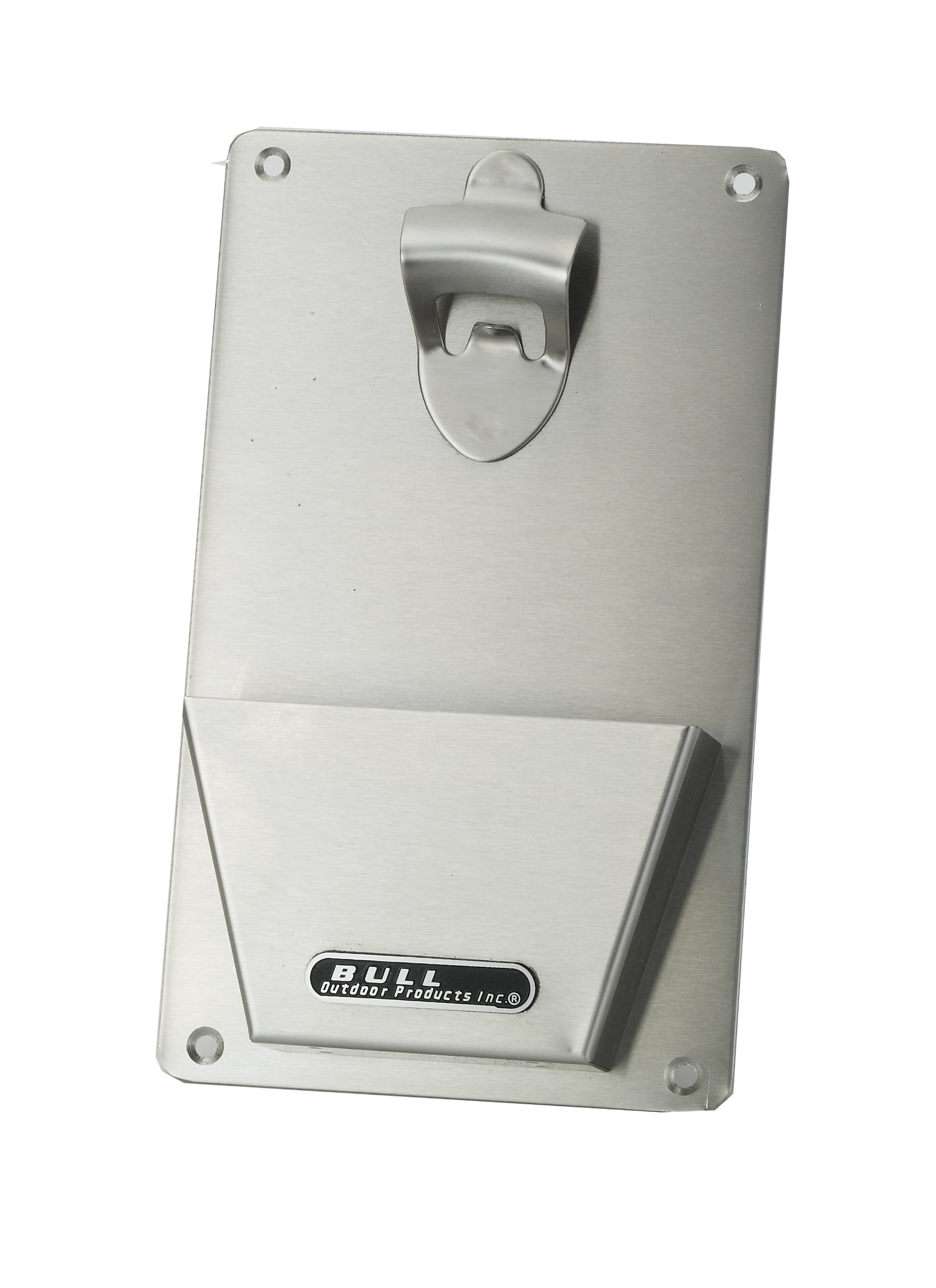 Bull Stainless Steel Bottle Opener & Catch