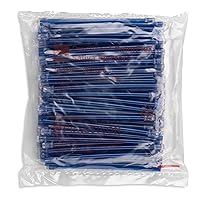 Vista 4 de Practicon Blue Color-Flex Eyectores de saliva desechables, puntas de succión de evacuación dental, paquete de 100