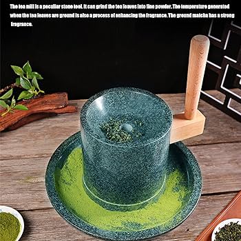 石臼 ひき臼 茶臼 抹茶 煎茶 茶道具 木棒付 手動　骨董品　工芸　コレクション 石臼 ひき臼 茶臼 抹茶 煎茶 茶道具 木棒付 手動 骨董品 工芸