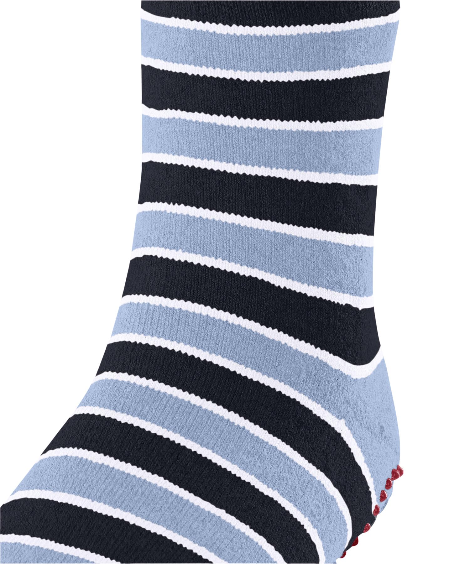 FALKE Uniseks - dzieci Simple Stripes z wypustkami na podeszwie wypustki na podeszwie w paski trwałe wytrzymałe przyjazne dla skóry oddychająca bawełna 1 Para