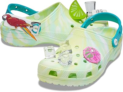 Crocs Unisex-Adult Classic Margaritaville Clog, Lime Zest