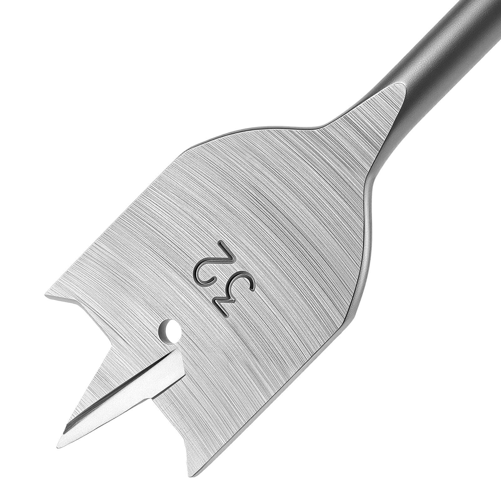Juego de 8 brocas fresadoras planas, 150 mm para madera con vástago hexagonal de 1/4 pulgadas, diámetro de 6-32 mm, broca de pala para trabajar la madera, acero al carbono de alta resistencia