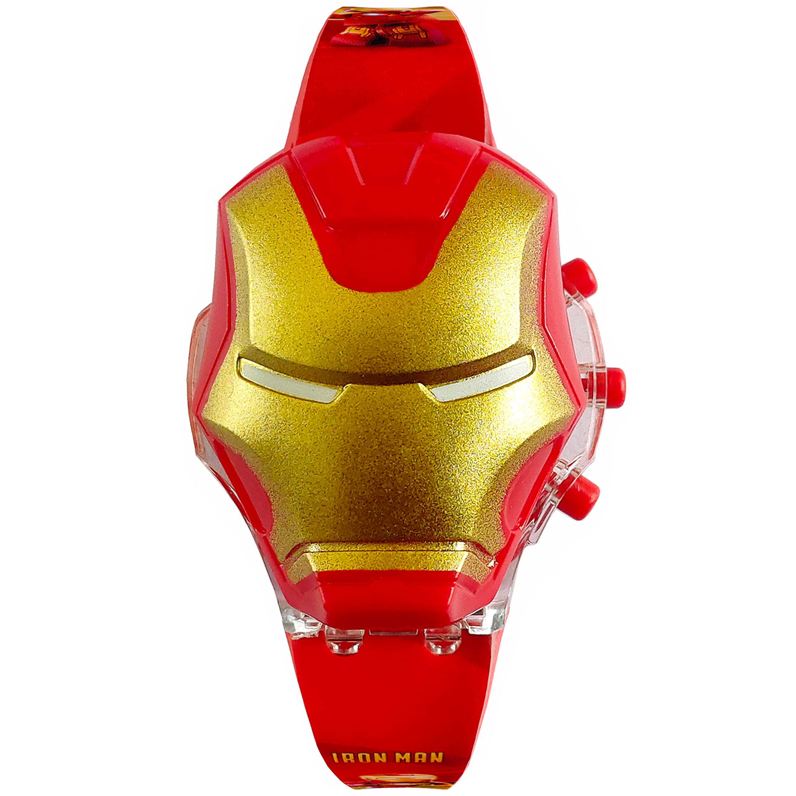 Brishti Red Superhero Multicolor Luminous Blinking Light with Disco Music Digital Toy Wrist Watch for Boys (B0BK77CSNT) Amazon Price History, Amazon Price Tracker