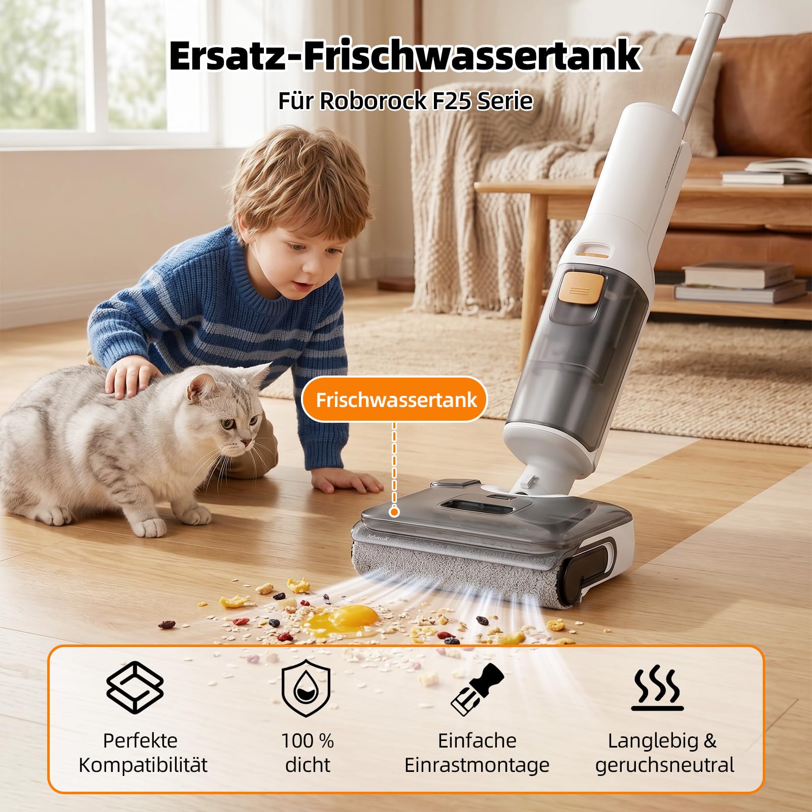 Ersatzteile Wassertank für Roborock F25 Serie
