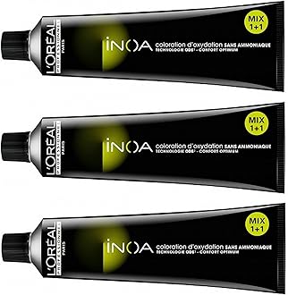 Loreal Inoa 1 Black Hair Colour No Ammonia LP Colouration