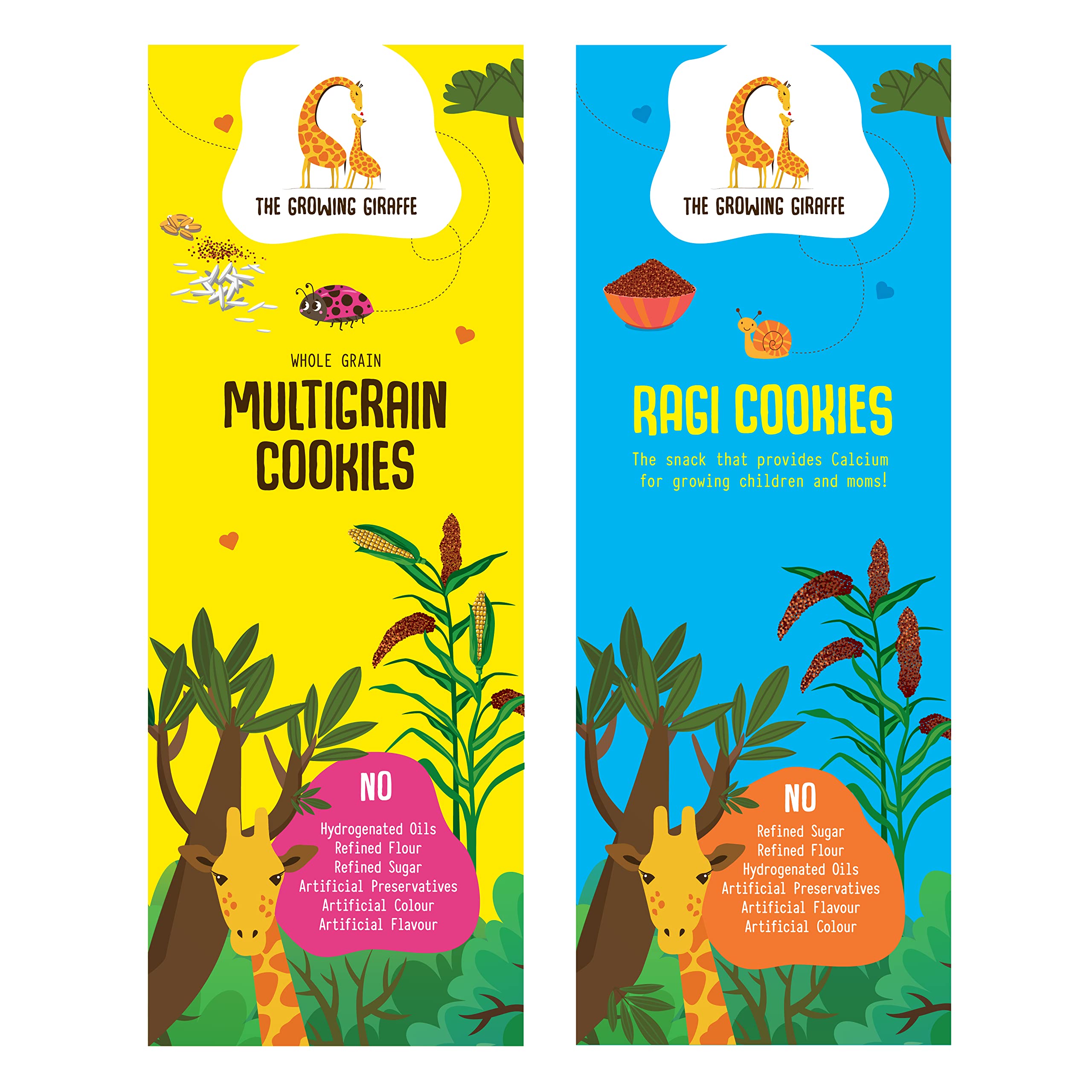 The Growing Giraffe A Healthy, Nutritional & Tasty All Day Snacks for Kids & Adults, 160 Gm and Ragi Biscuits, 160 Gm (B09JZKW9Y7) Amazon Price History, Amazon Price Tracker