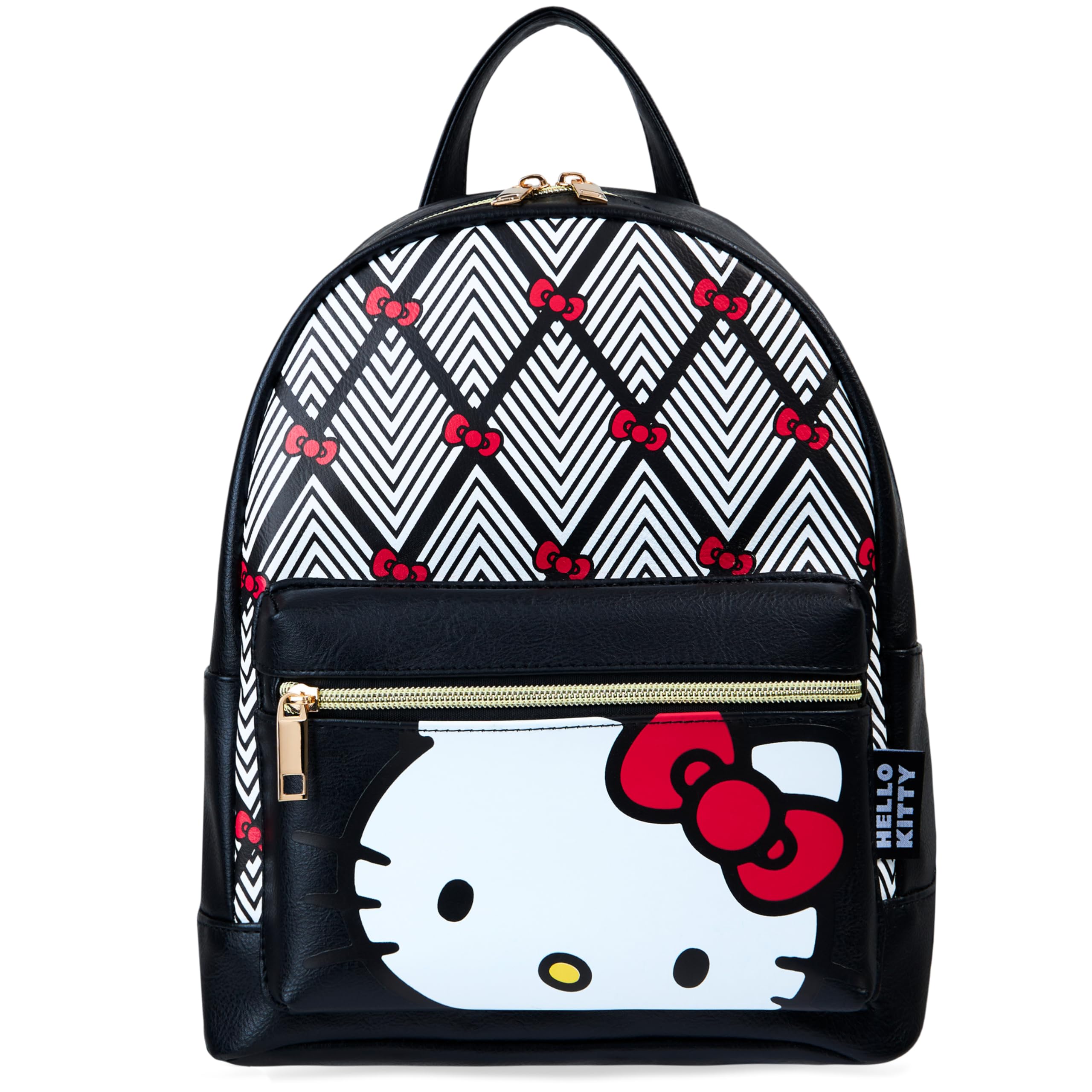 Hello KittyBackpack Purse Women Girl Teen, Mini Fashion Backpack with Double Shoulder Straps