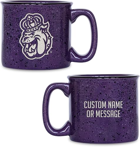 Miniatura 115 de Rico Industries NCAA Utah Utes - Taza de café personalizada de 12 onzas con logotipo grabado con láser profundo, taza de cerámica para acampar con