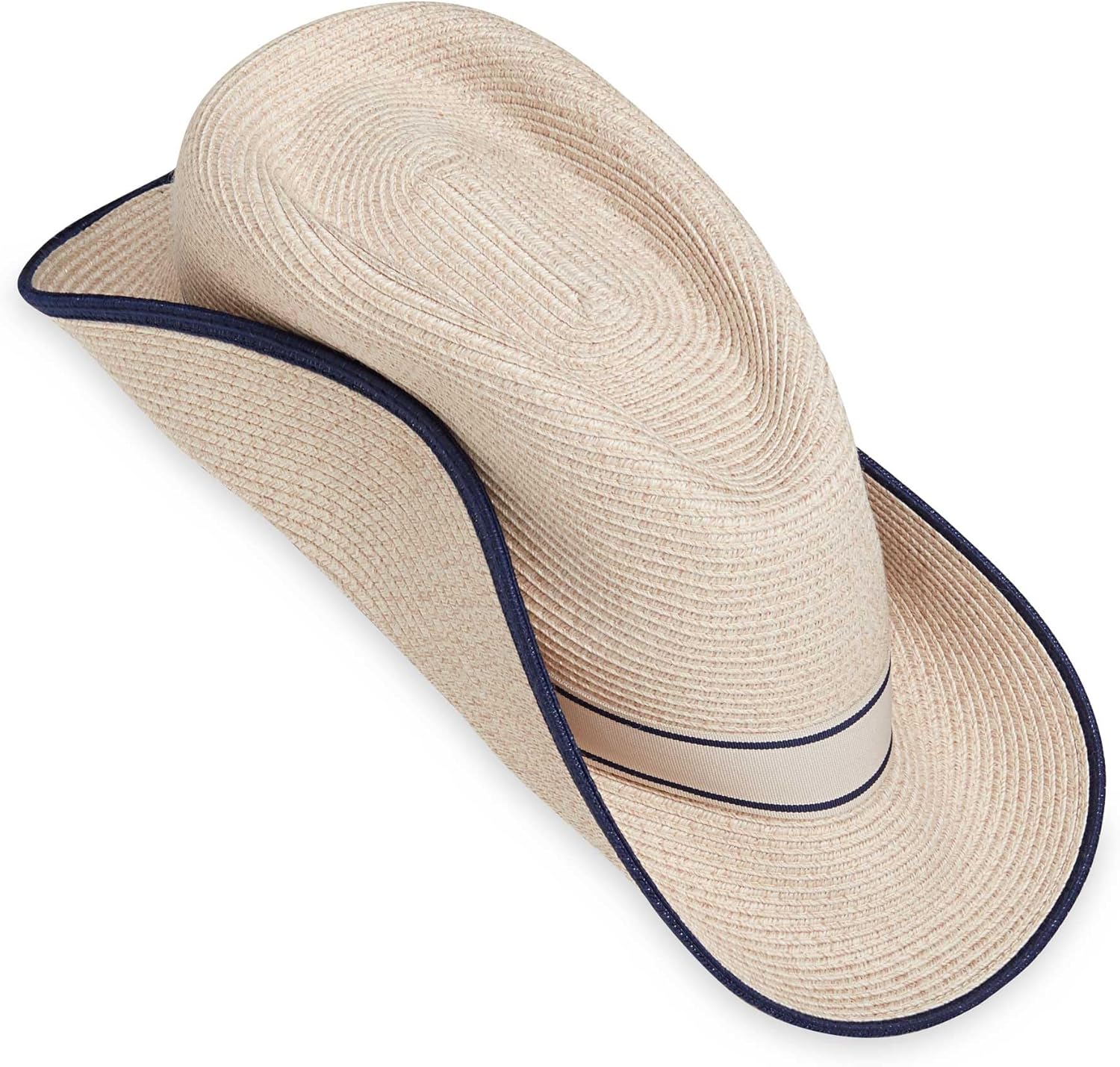 Wallaroo Sterling Fedora Hat (Mixed Camel, Large/XL) – UPF 50+ Flexi-Weave Sun Protection | 3-Inch Brim | Packable Adjustable Fit | Great for Outdoor Events, Vacations, Everyday Style - Image 5