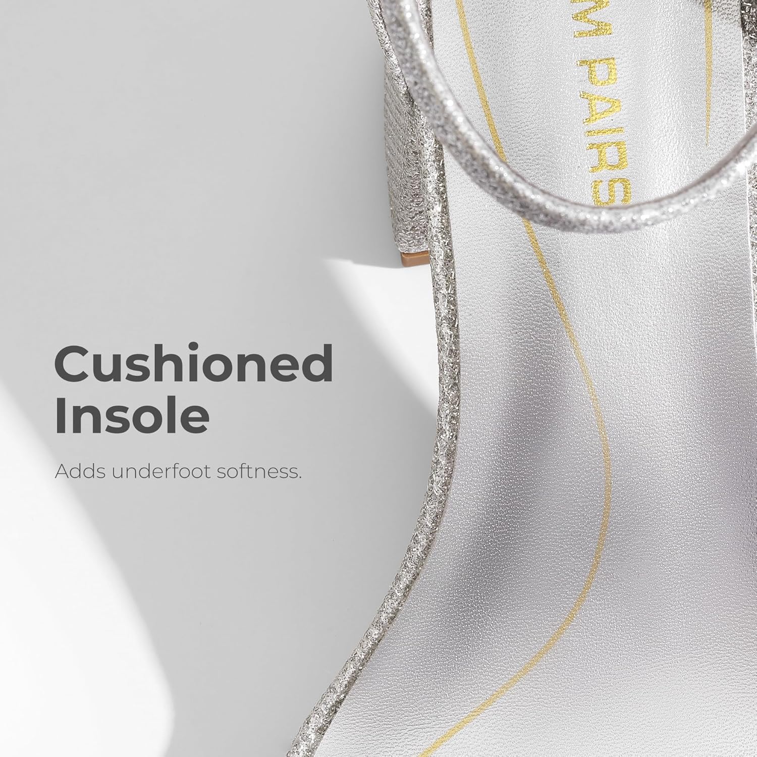 DREAM PAIRS Womens Low-Chunk Low Heel Pump Sandal - Image 6