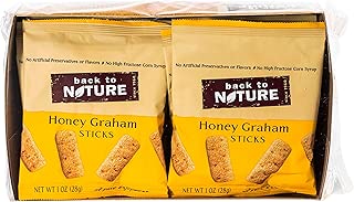 Back to Nature Cookies, Non-GMO Honey Graham Stick, 1 Ounce, 8 Count - coolthings.us
