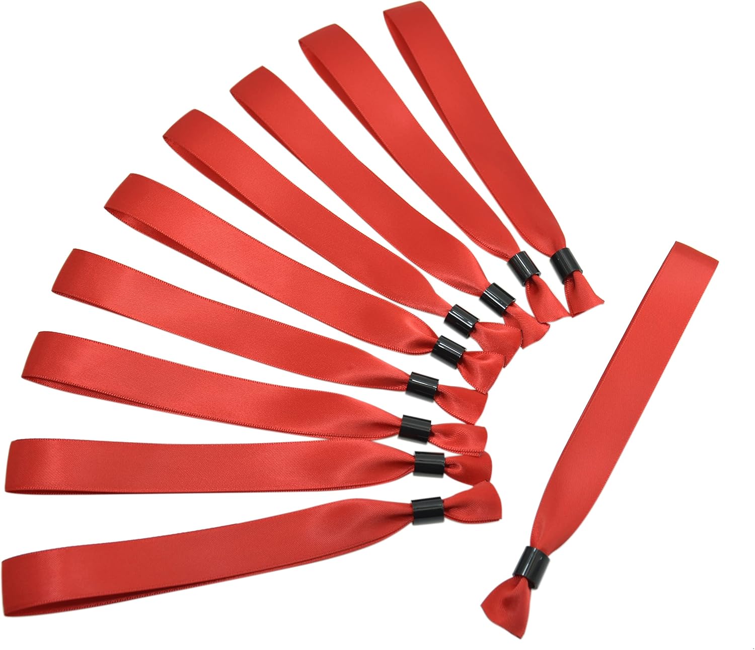 HDHYWRIS 100pcs Cloth Event Wristbands, Color Wristband