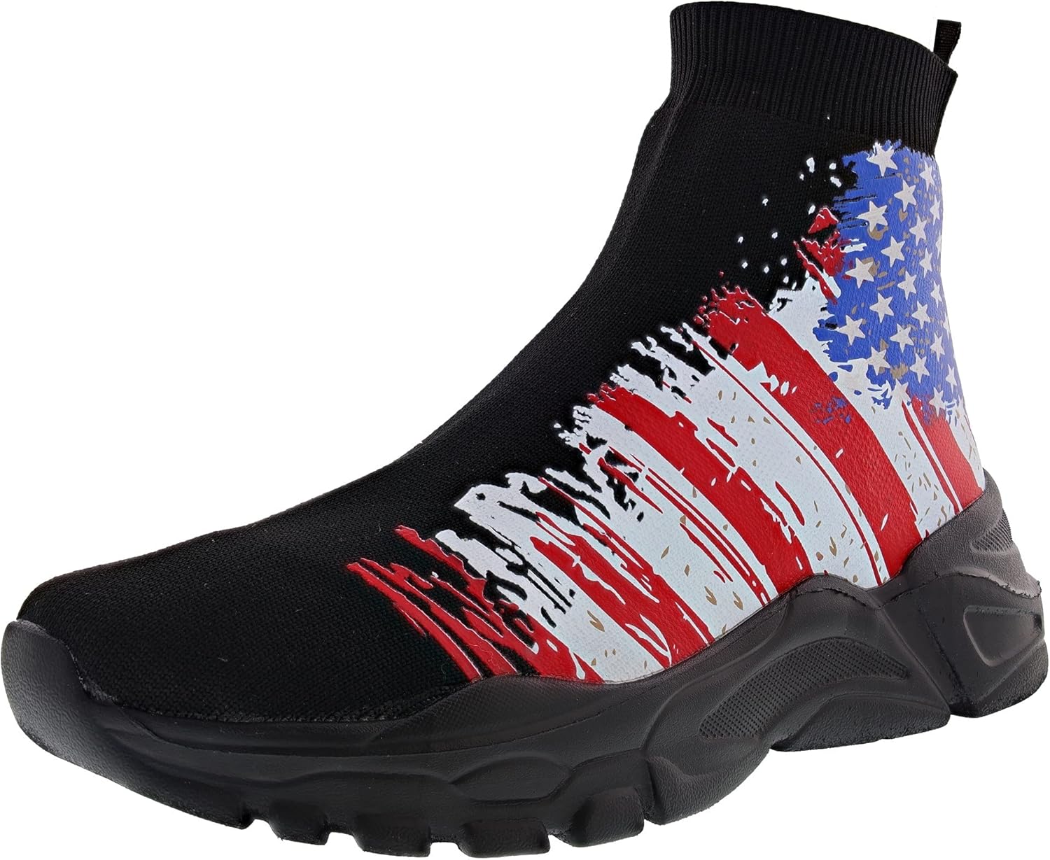 CUZ Men�s USA Flag Sock Shoes Shoes