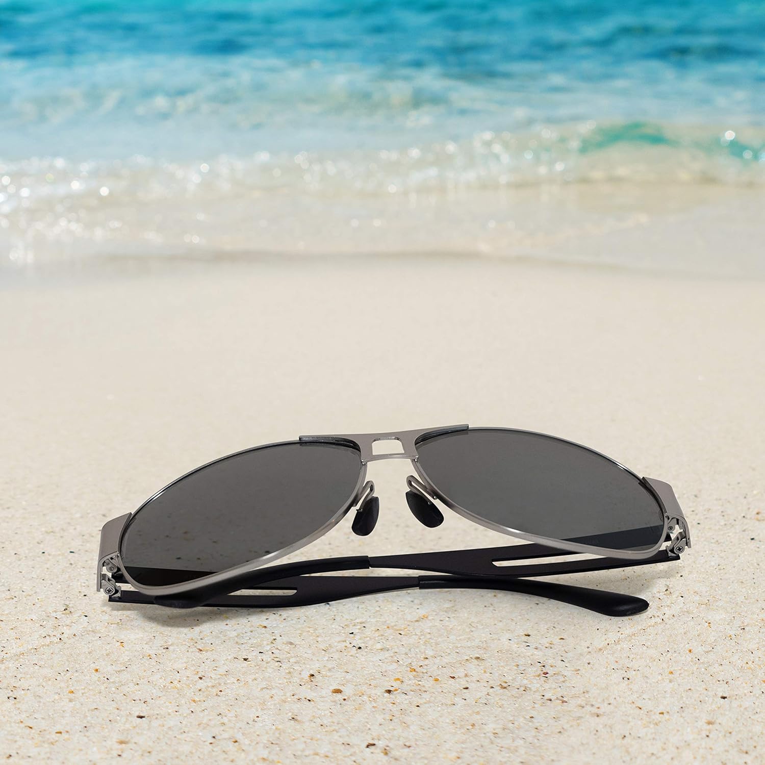 XXL extra large Classic Pilot 2.0 Polarized Sunglasses for big wide heads 154mm - Image 3