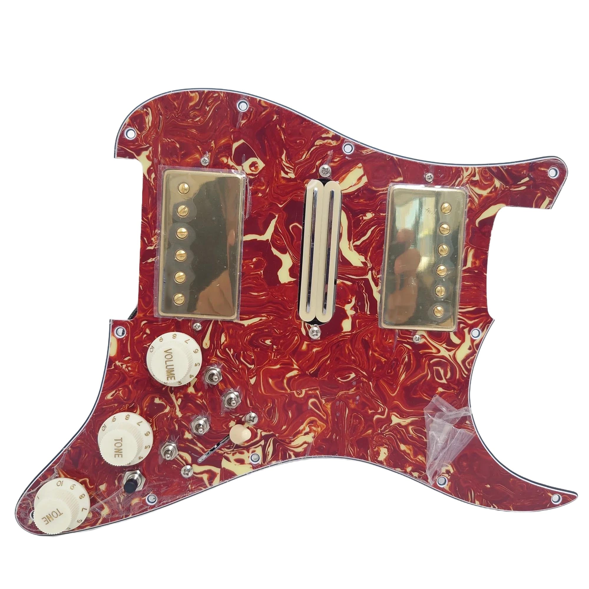 Pickguard Pour Guitare Électrique Pickguard Chargé Pré Câblé