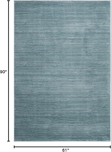 Vista 644 de SAFAVIEH Vision Collection VSN606F - Tapete de 6 pies x 9 pies, crema, moderno, ombré, no desprende pelo, fácil cuidado, para zonas de alto tráfico