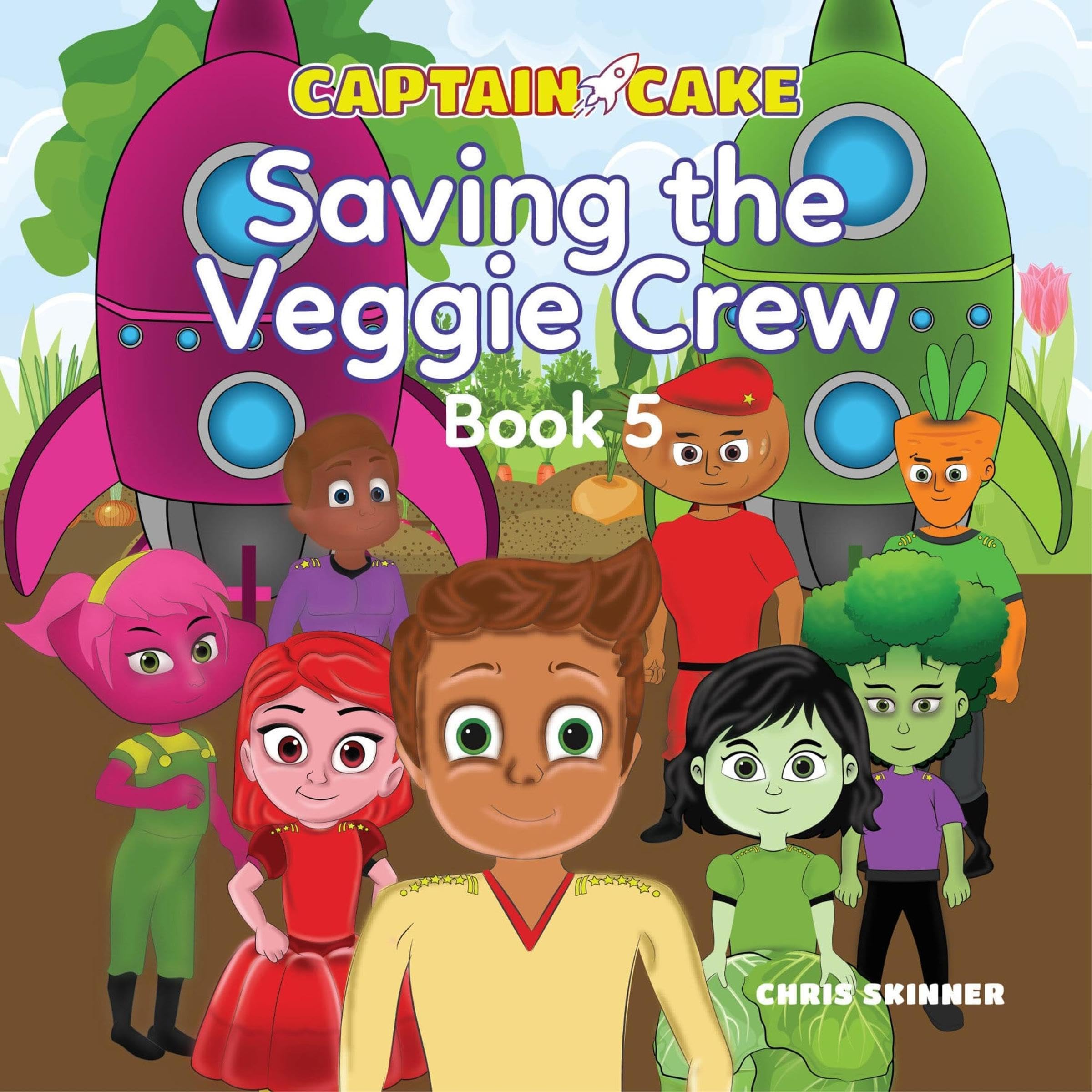 Cover art for Captain Cake: Saving the Veggie Crew 5