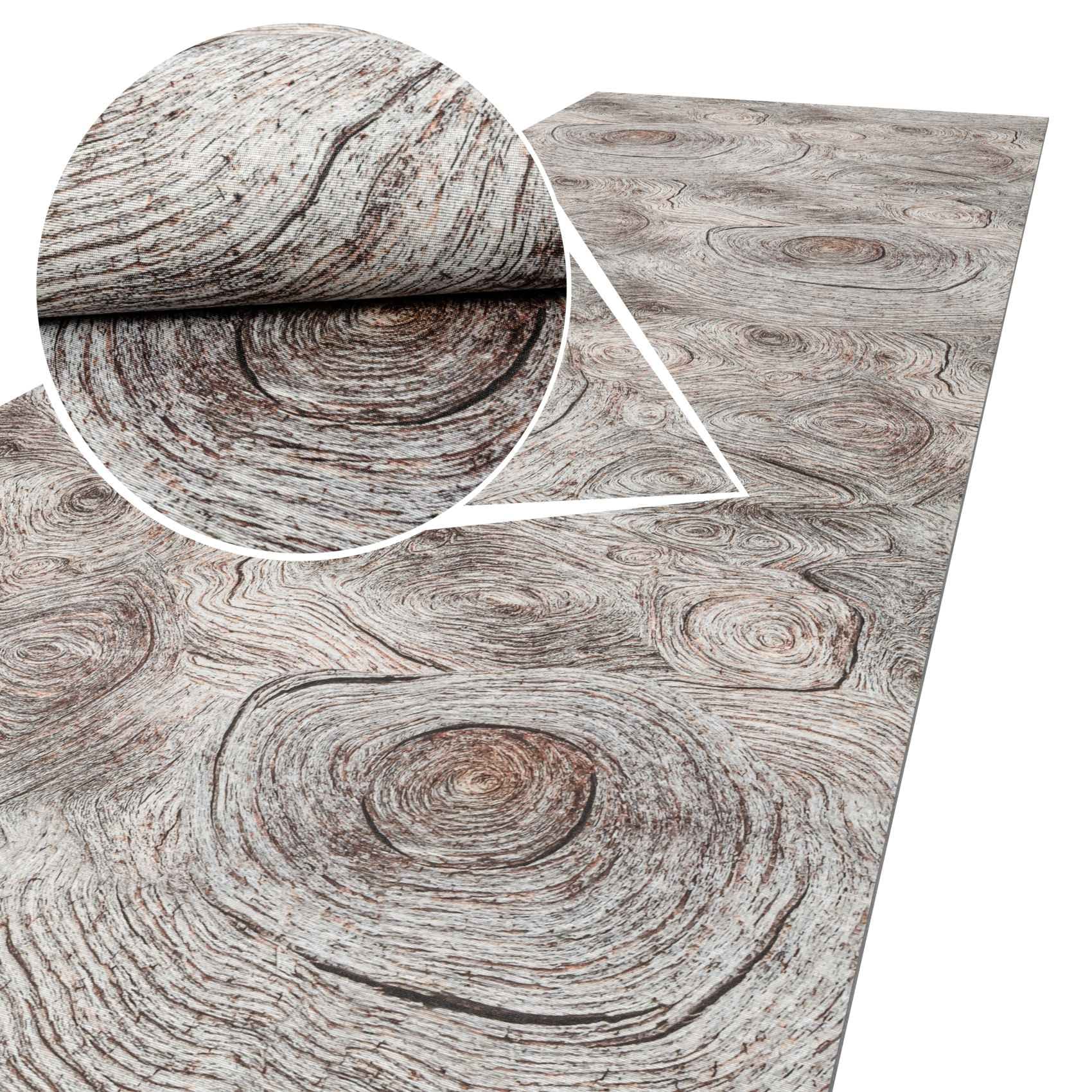 ANRO Alfombra de cocina lavable, alfombra de cocina, pasillo, madera, lavable, antideslizante, 65 x 160 cm, muchos tamaños/patrones
