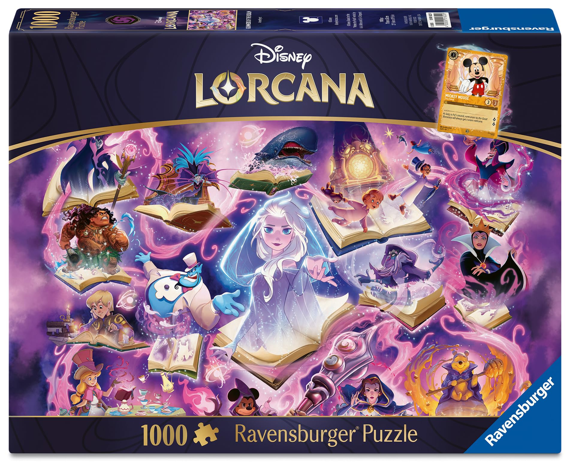 Ravensburger Disney Lorcana - Glimmers of The Realm: Amethyst 1000